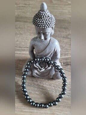 Hematite Beaded Bracelet